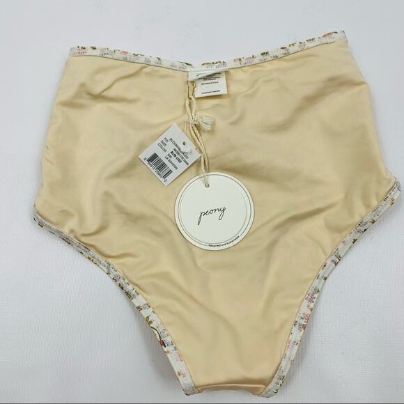 Peony La Boheme High Waist Belted Bikini Bottom - Picture 10 of 12